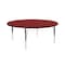 Correll Round Adjustable Height Activity Kids School Table, High Pressure Laminate, Red A60-RND-35 - alternate 5